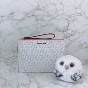 Michael Kors XL Zip Clutch Wristlet